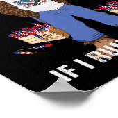 Poster Fireworks Director - I Run You Run Funny 4th Of Ju (Coin)