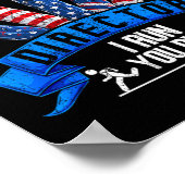 Poster Fireworks Director Si Je Vous Exécute Patriot Amer (Coin)