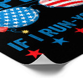 Poster Fireworks Expert - I Run You Run Funny 4th Of July (Coin)