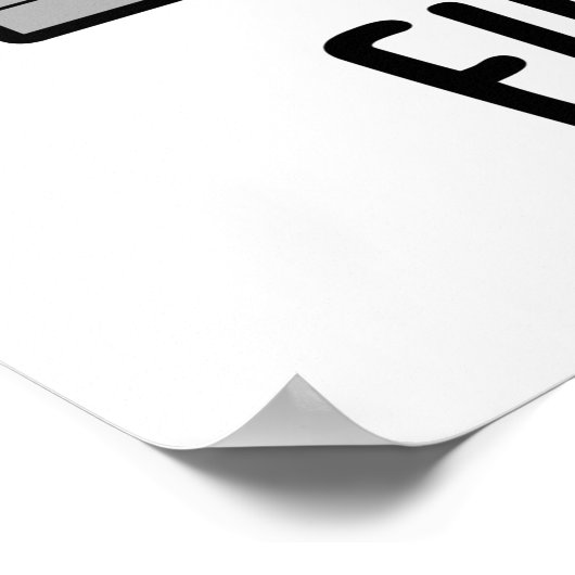 Poster Fireworks Funky Fire Flame Pun (Coin)