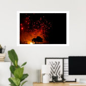 Poster Fireworks Spectaculaire de Epcot (Bureau à domicile)
