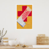 Poster First Aid - Matchbox Print - Aesthetic Wall Art (Cuisine)