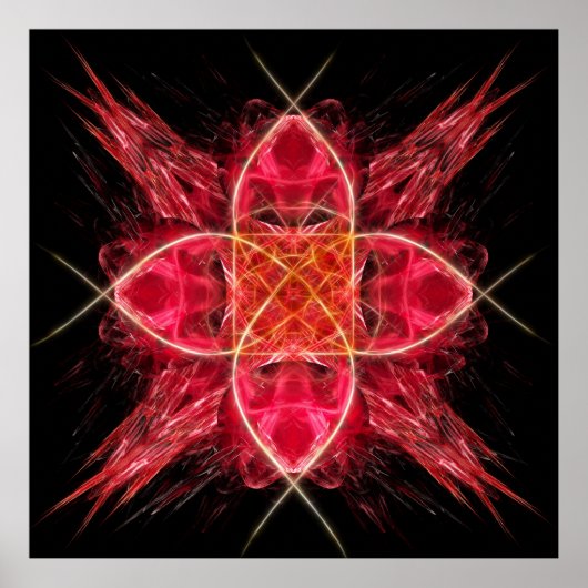 Poster First Chakra - Muladhara - Support Racine (Devant)