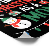 Poster First Christmas As A Mom 2025 Family Matching Holi (Coin)