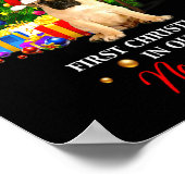 Poster First Christmas In Our New Home Xmas Gift For Pug (Coin)