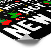 Poster First Christmas With My Hot New Wife Funny Xmas (Coin)