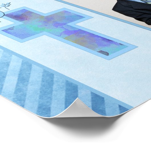 Poster First Communion 8"x10" Photo Frame Insert (Coin)