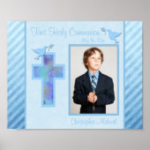 Poster First Communion 8"x10" Photo Frame Insert (Devant)