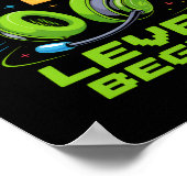 Poster First Day Of 3rd Grade Level Begins Shirt Gamer Bo (Coin)