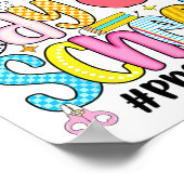 Poster First Day Of Preschool Teacher Kid Boy Preppy Back (Coin)