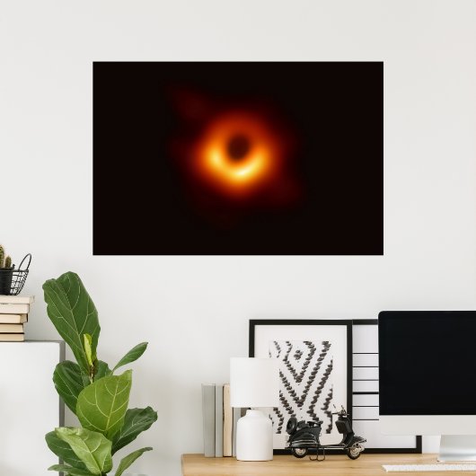 Poster First Ever Image of a Black Hole 8K Resolution (Bureau à domicile)