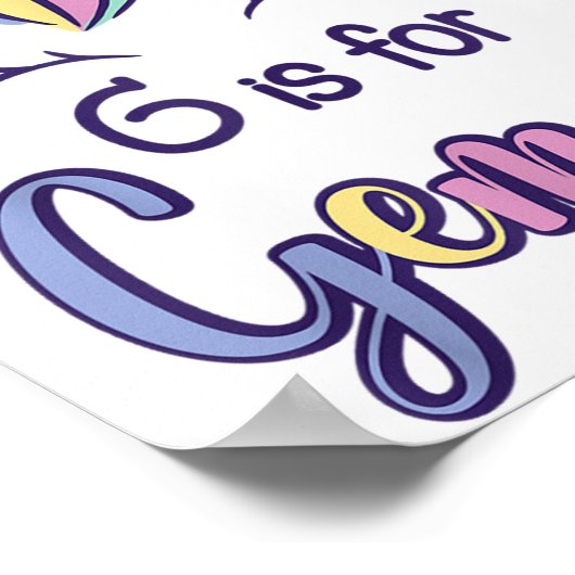 Poster First Name Gemma D G Is For Gemma  (Coin)