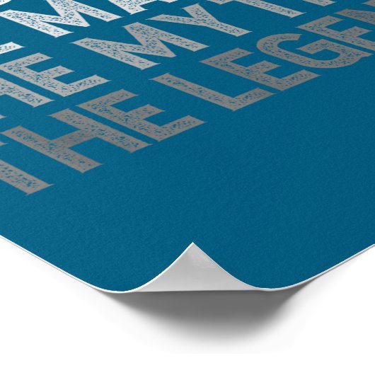 Poster First Name Lance The Man Myth Legend D Funny (Coin)