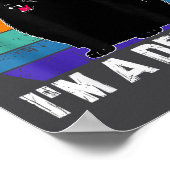 Poster First Of All I'm A Delight Roaring Black Cat Funny (Coin)