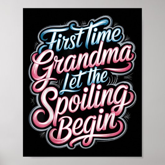 Poster First Time Grandma Let The Siling Begin 2025 New G (Devant)