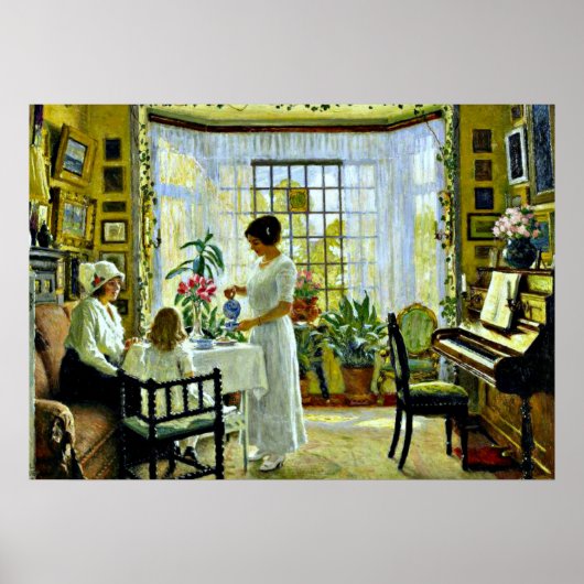 Poster Fischer - Thé après-midi (Devant)