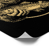 Poster Fish Around And Find Trout Bigfoot Fishing Sasquat (Coin)