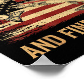 Poster Fish Around And Find Trout Funny Fishing Fishermen (Coin)