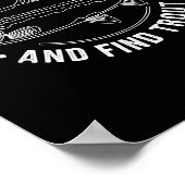 Poster Fish Around And Find Trout Funny Fishing Fishermen (Coin)