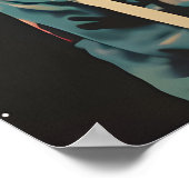 Poster Fish Astronaut Poster, Fish Retro Print, Fish (Coin)