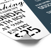 Poster Fish & Hook, Tournoi de pêche, Evénement Publicité (Coin)