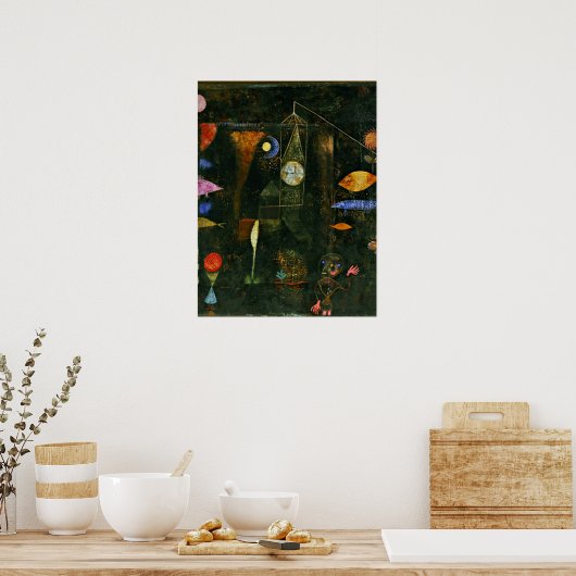 Poster Fish Magic par Paul Klee (Cuisine)