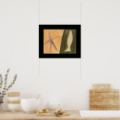 Poster fish painting decor (Cuisine)