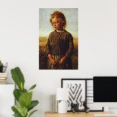 Poster Fisher girl, 1874 (Bureau à domicile)