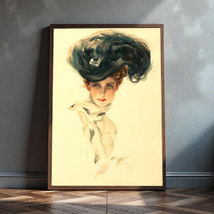 Poster Fisher Girl, Harrison Fisher