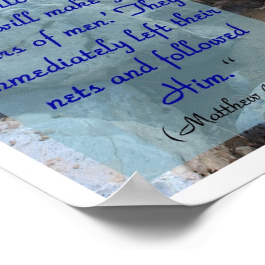 Poster Fisher of Men (Mat 4:19-20) (Coin)