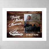 Poster Fisherman Fishing Memories Father’s Day Fishing (Devant)