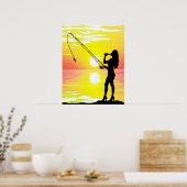 Poster Fishermans Dream Girl (Cuisine)