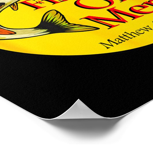 Poster Fishers Of Men Christian Matthew 4-19 Bible Fishin (Coin)