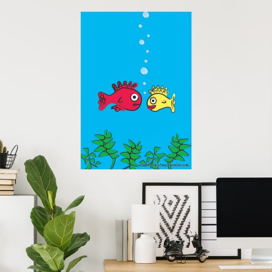 Poster Fishiles (Bureau à domicile)