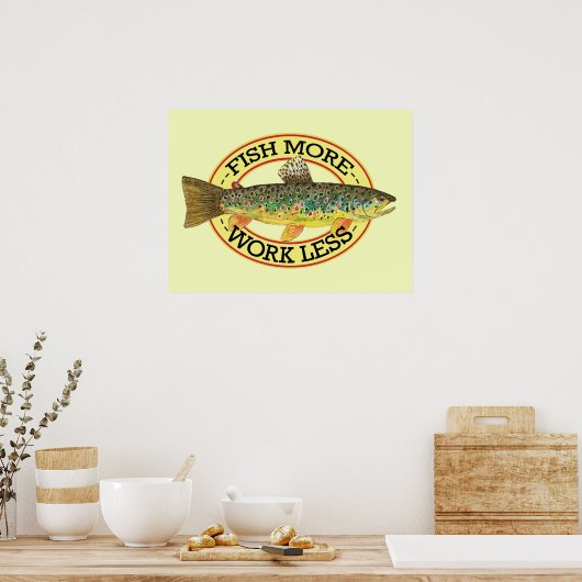 Poster Fishing (Cuisine)