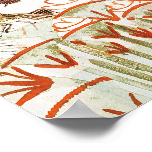 Poster Fishing and fowling in the marshes (Coin)