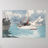 Poster Fishing Boats (Devant)