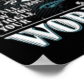 Poster Fishing It's All About How You Wiggle Your Worm (Coin)