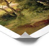 Poster Fishing (pétrole contre canvas) (Coin)
