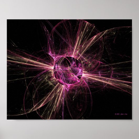 Poster Fission d'atome (10x8) (Devant)