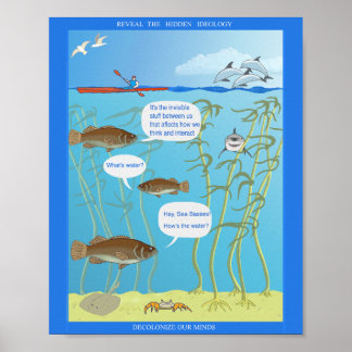 Poster Fissures dans le Monde - Comment va l'eau ? -