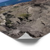 Poster Fistral Beach en été, Newquay Cornwall (Coin)