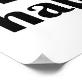 Poster Fit Arrive Motivation de l'entraînement (Coin)