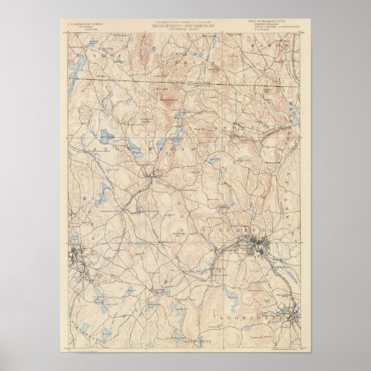 Poster Fitchburg, Massachusetts (Devant)