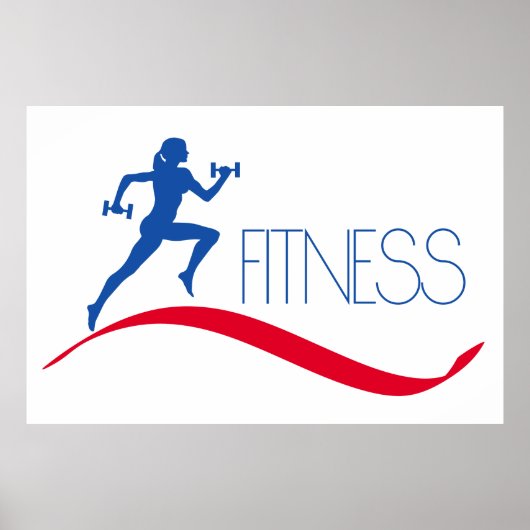 Poster Fitness (Devant)