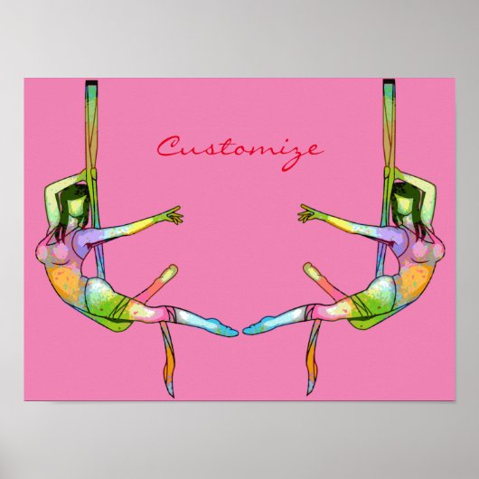 Poster Fitness aérienne Yoga Thunder_Cove (Devant)