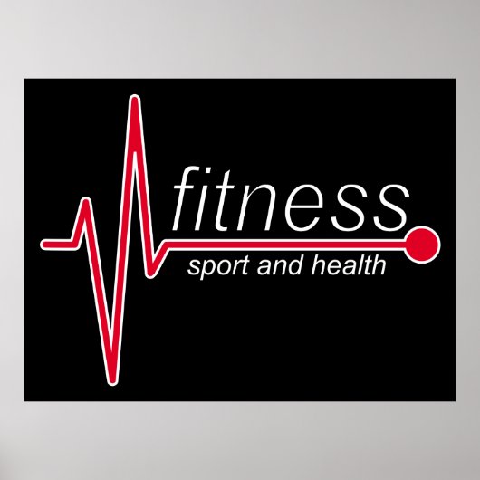Poster Fitness et sport (Devant)