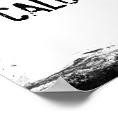 Poster Fitness : Excuses Ne pas brûler Calories Citation (Coin)