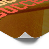 Poster Fitness gym entraînement inspiration style couvert (Coin)