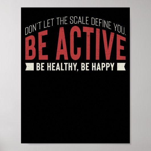 Poster Fitness Gym entraînement Motivation (Devant)